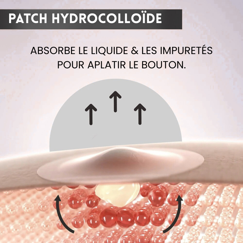 Patch Boutons Hydrocolloïde X360
